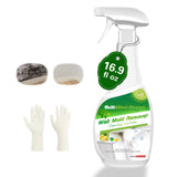 Snowlily 16.9 oz Black Stain Remover Spray Effectively Removes Tough Stains from Drywall, Tile, Wood, Washing Machine Seals & 