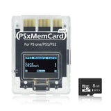 BITFUNX PSxMemCard Gen2 Memory Card - Supports Firmware Upgrade, Unlimited Storage and Sd2psXtd, Includes an 8GB MicroSD Card, H