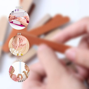 144 Nail File Emery Boards - Dual Sided 180 Grit Nail Buffering Files - Professional Compact Reusable Double Sided Tool for Mani