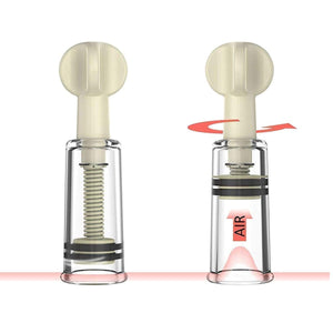 FINEVER Body Vacuum Suction Cup Breastfeeding Mother and Women for Nipp.le Flat Shy and Inverted Nippl.ES Cups (4.1X1.1 Inch, 2,