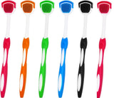 Tongue Scraper Set, 6 Pack Portable NonSlip Tongue Cleaners For Fresh Breath, Bad Breath Reduction And Daily Oral Hygiene