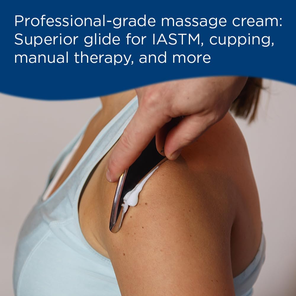 China-Gel Soft Tissue Therapy Creme - Professional Massage Cream with Arnica, Topical Massage Lotion for IASTM, Manual Massage,