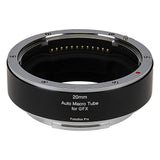 Fotodiox Pro Automatic Macro Extension Tube, 20mm Section Compatible with Fujifilm GFX G-Mount Cameras for Extreme Close-up Phot