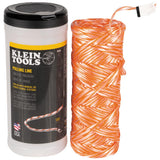 Klein Tools 56108 Poly Pull Line, String with Orange Tracer, 500Foot