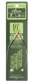 Clover Bamboo Circular Knitting Needles Takumi, 9Inch Size 6