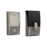 Schlage Encode Smart WiFi Deadbolt Lock for Front Door - Keyless Entry with App or Touchscreen - Works with Alexa, Hey Google, &