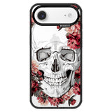 MOSNOVO for iPhone Air Case | Compatible with Magsafe | Military Grade 10ft Drop Tested | Camera Control | Clear Black with Red 