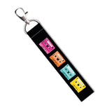 Isee 360 Cassette Vintage Lanyard Bag Tag With Swivel Lobster For Gift Luggage Bags Backpack Laptop Bags Travelers Students Work