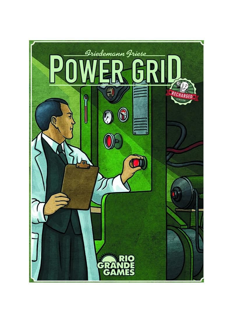 Rio Grande Games Rio559 Power Grid Recharged - 2Nd Edition Board Game