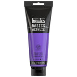 Liquitex BASICS Acrylic Paint, 250ml (8.5oz) Tube, Brilliant Purple