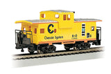 Bachmann Trains 36 WideVision Caboose CHESSIE Yellow HO Scale