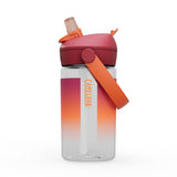 CamelBak Thrive Flip Straw Kids Bite Valve Tritan Renew Water Bottle Purple Haze, 14oz