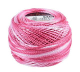 DMC 116 848 Pearl Cotton Thread Balls, Variegated Baby Pink, Size 8