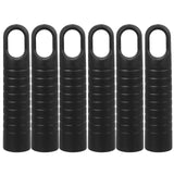 Healeved 6 Pack Mop Handle End Cap Replacement Grips Mop Rod End Sleeves for Broom and Dustpan Handles Cleaning Tool Set Accesso