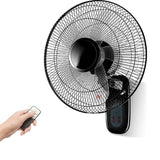 Aottop 16 inch Wall Mount Fan with Remote Control - 3-Speed and 3 Modes, Timer Function, Adjustable Head, Oscillating Fan for Ho