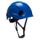 Portwest PS53 Safety Hard Hat - Height Endurance Lightweight Construction Safety Helmet Unvented ABS Shell with 6 Point Harness,