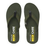 Ortho Joy Doctor Orthopedic Ladies Slippers/Mcr Chappals For Women,Dark Green,6,B09PVCWYFF