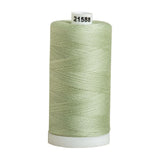 Connecting Threads 100% Cotton Sewing Thread - 1200 Yard Spool (Aloe)