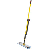 Rubbermaid Commercial Products HYGEN Pulse Single Sided Microfiber Spray Mop Kit for Hardwood/Tile/Laminated Floors, Yellow, Per