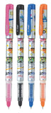 FLAIR Inky Series Cars Liquid Ink Fountain Pen Blister Pack | Free 2 Pieces XLarge Jumbo Cartridges With Each Pack | Cute & Sty