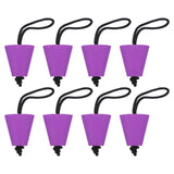 PATIKIL Universal Kayak Scupper Plug Kit, 8 Pack Silicone Scupper Plugs Fit for 0.79 to 1.5 Scupper Holes Drain Holes Stopper Bu