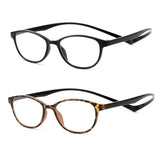 JM 2 Pack Magnetic Reading Glasses for Men Women, Hang Neck Blue Light Blocking Computer Readers Black & Tortoise +2.0