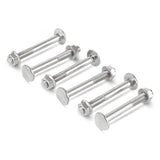 SWIMLINE HYDROTOOLS Pool Ladder Step & Hardware Replacement - One Size Bolt Repair Kit, Stainless Steel