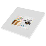 Kootek 12 Inch Square Cake Drum, 1/2 Inch Thick Sturdy Boards with Fully Wrapped Edges, Heavy Duty Corrugated Cardboard Base for