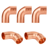 5-Pack EFIELD 1 FTG x 1 Copper Short Radius 90 Street Elbow Copper Fittings (1x1)