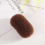2 Pcs Volume Hair Base Inserts Bump It Up Hair Pads Hair Styling Clip Hair Accessories Black and Coffee