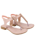 Shoetopia Women'S Stiletto Heel Sandal,Pink,7,B0BSC93LCN