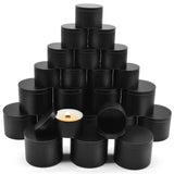 YJHSS 24-Pack Candle Tins, 12pcs 8oz + 12pcs 16oz Candle Jars for Making Candles, Bulk Empty Candle Containers for Making Candle