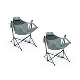TIMBER RIDGE Hammock Camping Chair with Adjustable Backrest, Heavy Duty Folding Hammock Chair Supports 300lbs, Portable Hammock 