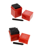 ABN Metal 1/4in & 1/8in Stamping 72Piece Tool Kit Alphabet, Numbers, Symbols Steel Embossing & Engraving Stamp Set