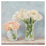 Fleurs Et Vases Aquamarine I-Paper Art-38,,X38,,