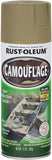 RustOleum 1917830 Specialty Camouflage Spray Paint, 12 oz, Khaki