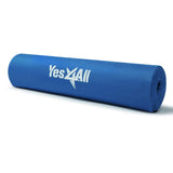 Yes4All Barbell Foam Nylon Bar Pad/PVC Bar Pad - 16 Inch Barbell Pad for Squats, Lunges & Hip Thrust (Blue- Single), Model Numbe