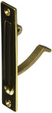 Baldwin 0465031 Edge Pull, Unlacquered Bright Brass