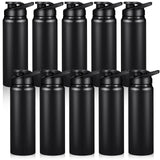 Chengu 10 Pcs 24oz Reusable Aluminum Water Bottle Bulk Operation Christmas Outdoor Lightweight Sports Water Bottles Easy Carry L