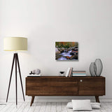 Little Pigeon River Cascading Among Rocks And Colorful Maple Leaves, Great Smoky Mountains National Park, Tennessee-Canvas Art-2