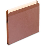 Esselte CorporationRecycled Vertical File Pockets, 13/4 Exp, Letter, Red