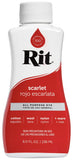 Rit, Scarlet Liquid Fabric Dye, 8-Ounce, 1-Pack, 8 Fl oz