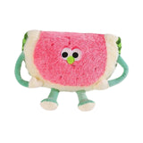 Zoomella Generic Car Headrest Pillow Plush Cartoon Watermelon For Most Cars Head Rest|Travel Pillows|Travel