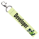Isee 360 Developer Lanyard Tag With Swivel Lobster For Gift Luggage Bags Backpack Laptop Bags L X H 5 X 0.8 Inch