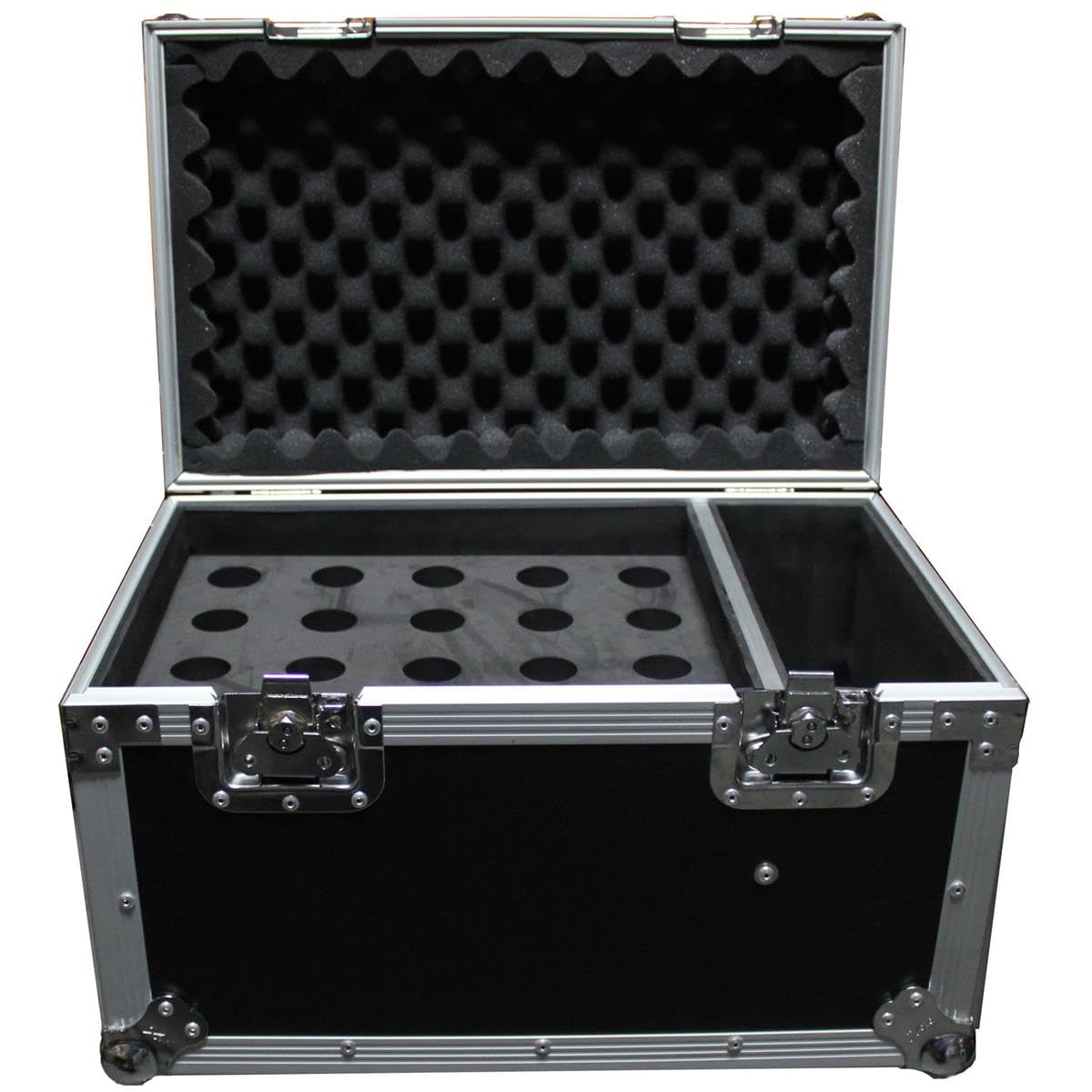 Prox Xs-Mic20S Ata Flight Case For (20) Wireless Wired Microphones With Additional Storage