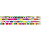 Musgrave Pencil MUS2396D-12 Watercolors Motivational Fun Pencils - 12 Dazon