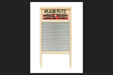 Maid-Rite Washboard 12-716 X 23-34 Overall Wood Bulk