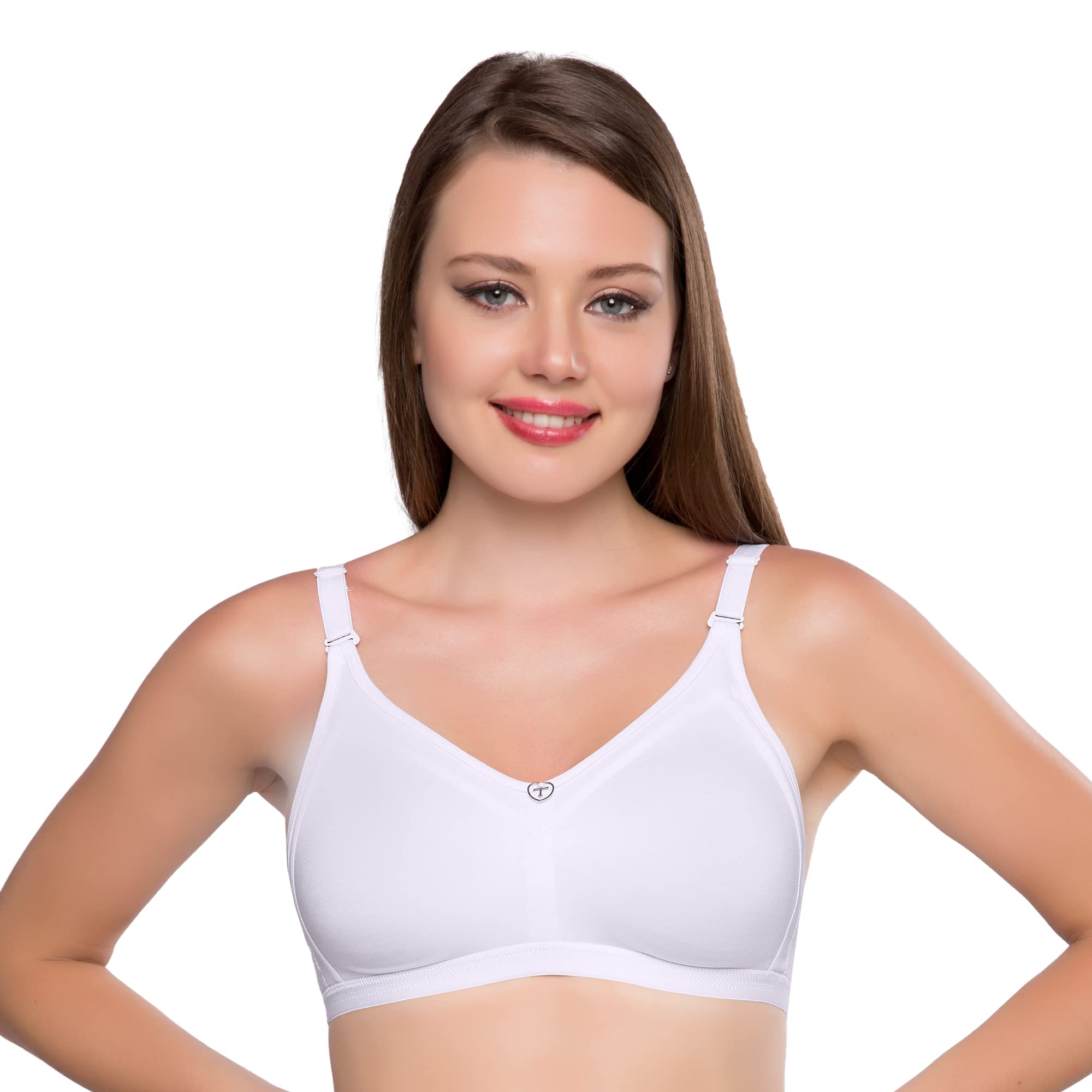 Trylo Rozi 32 White D - Cup,WHITE,32,B09C3DMT6V