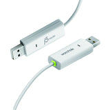 j5create JUC100 Data, Keyboard, and Mouse Sharing/Transfer USB Cable [ Wormhole Switch Windows to Windows ] Transfer Data Betwee