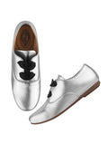 Shoetopia Smart Casual Silver Sneakers For Women & Girls-Eu38,Silver,5,B0D76TNPQ5
